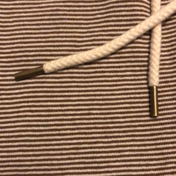 THE GREAT Striped NWT The Cropped Sweatpants with Drawstring size 1 (Medium) - Picture 8 of 13